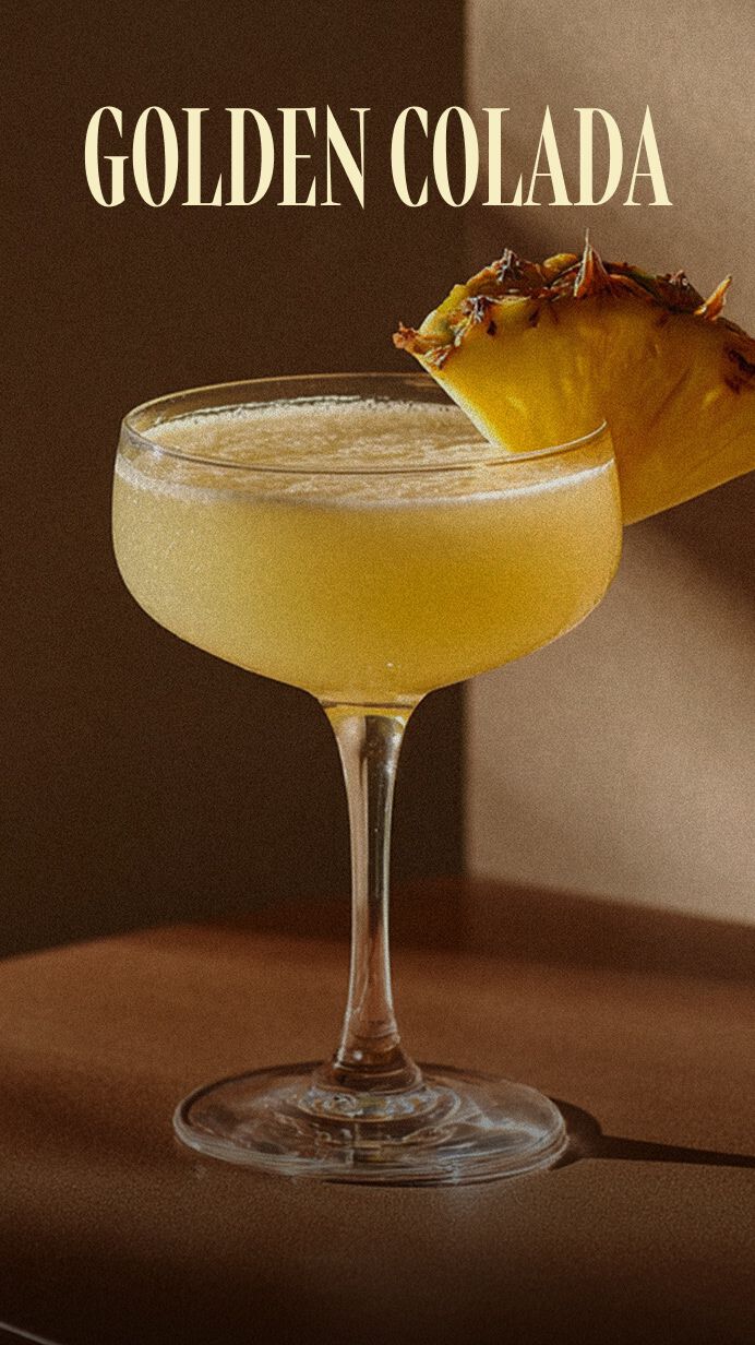 Golden Colada Prosecco Cocktail Recipe