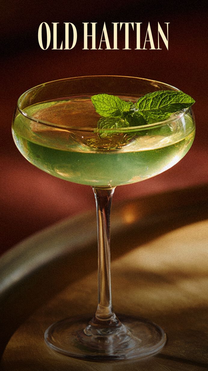 Old Haitian Prosecco Cocktail Recipe