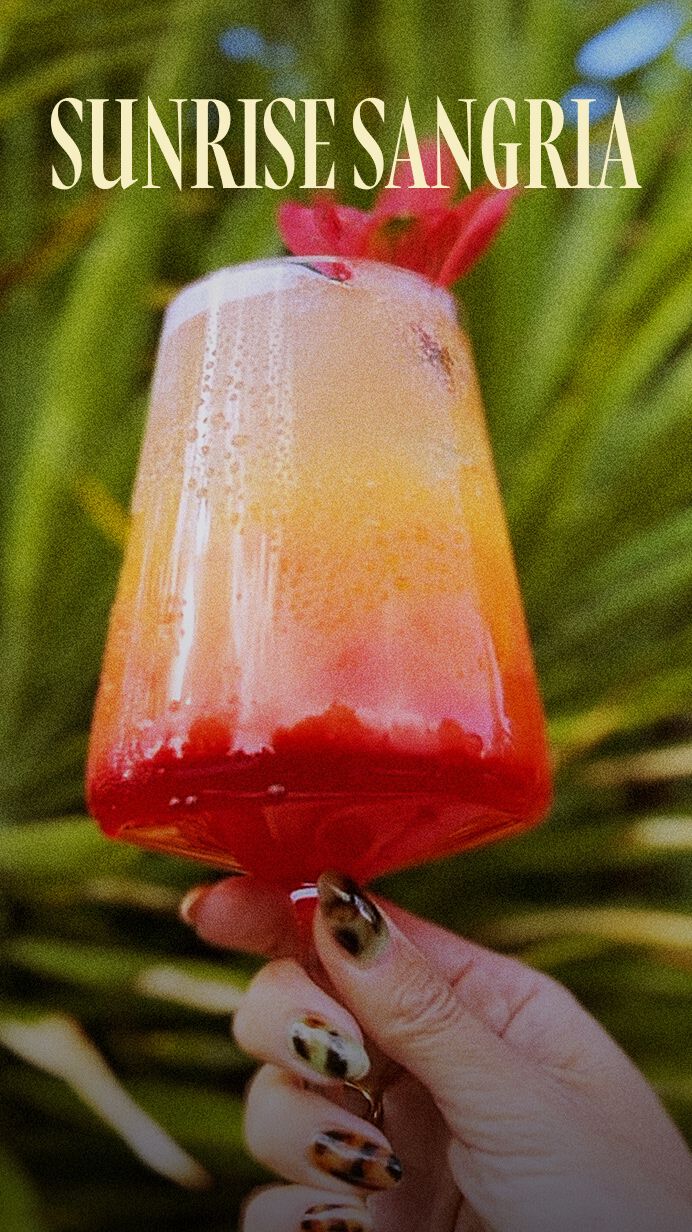 Sunrise Sangria Prosecco Cocktail Recipe