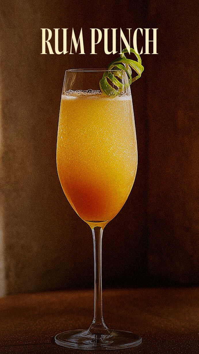 Rum Punch Prosecco Cocktail Recipe
